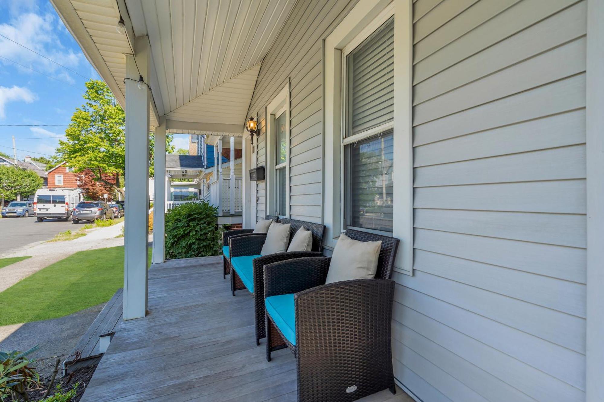 6-Min Walk To Asbury Park & Og Main St - Updated & Cozy Apartment In Historic Ocean Grove - Fire Pit & Patio - Fast Wi-Fi ภายนอก รูปภาพ